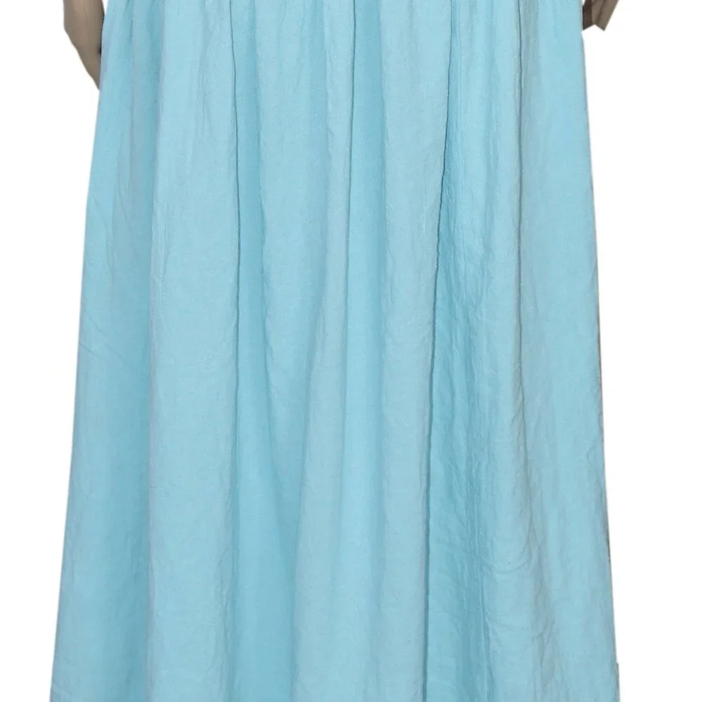 Free People Onda Drop-Waist Tube Midi Dress Slim Pull On S - Picture 5 of 7